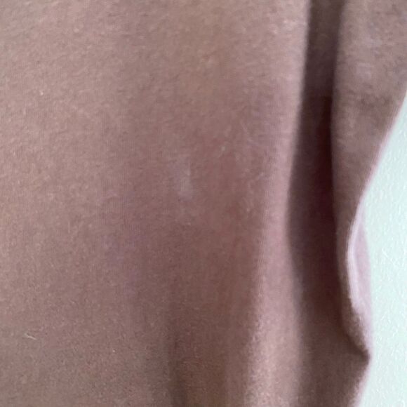 Abercrombie & Fitch Brown Relaxed Fit Tee M Soft A&F Essentials Minimalist Unise - Picture 4 of 5